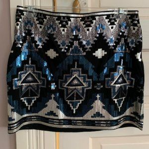 Sequined Skirt - Express - Size Small Petite, Tags still on!